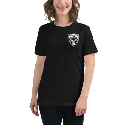 Elk Logo - Women's Relaxed T-Shirt - Image 3